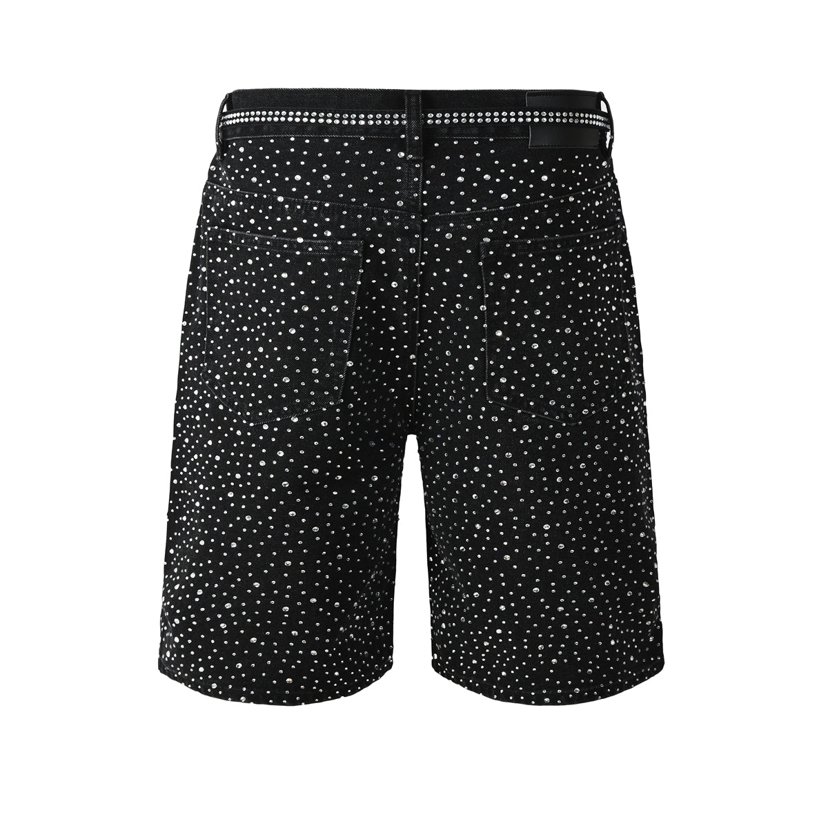 CASADEPT-PURPLE DENIM SHORTS 5095
